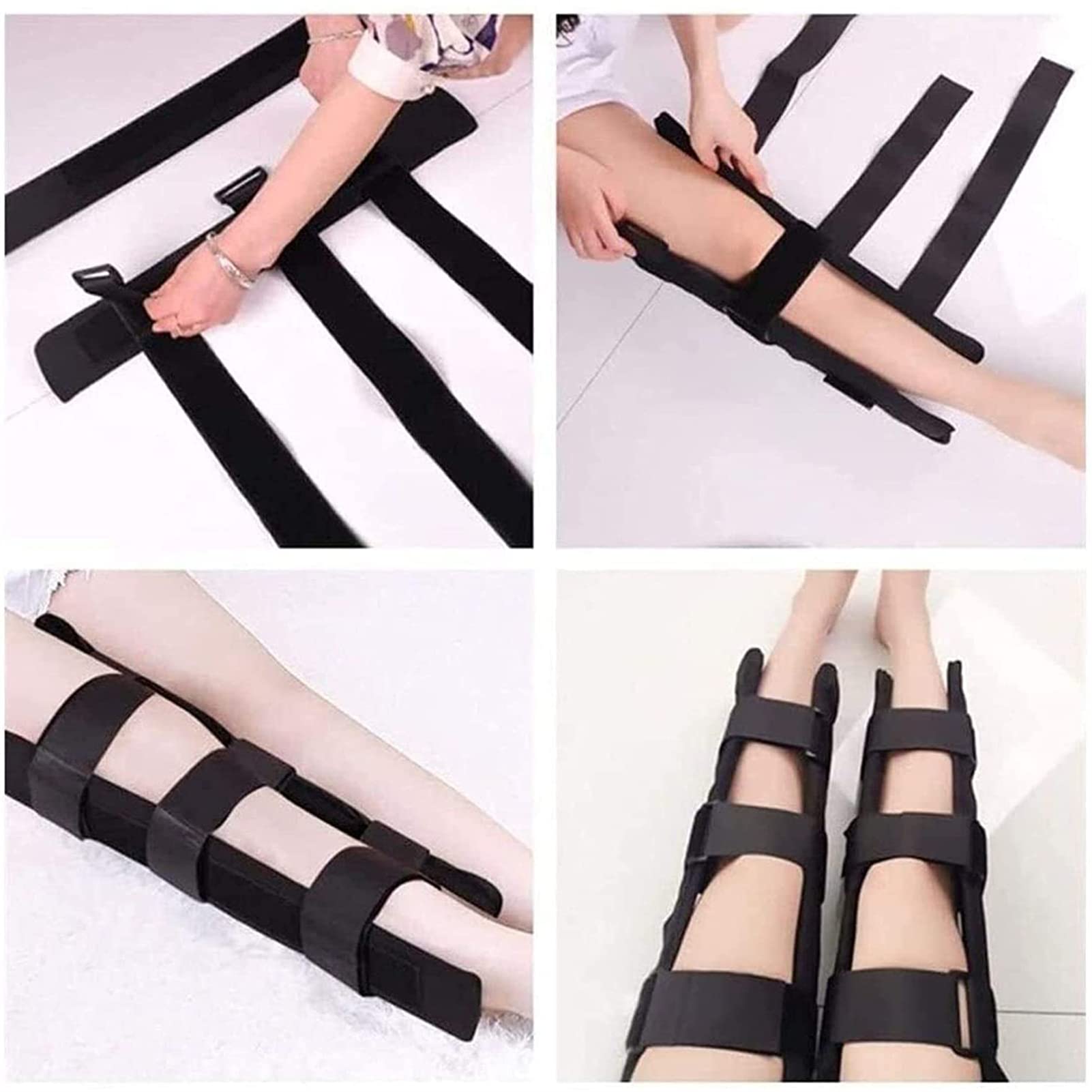 Amazon | 脚姿勢矯正器、調節可能なO脚X脚矯正ベルトストレート